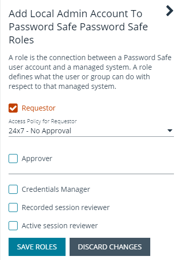 Assign Password Safe Role and Access Policy to User Group Using a Smart Group