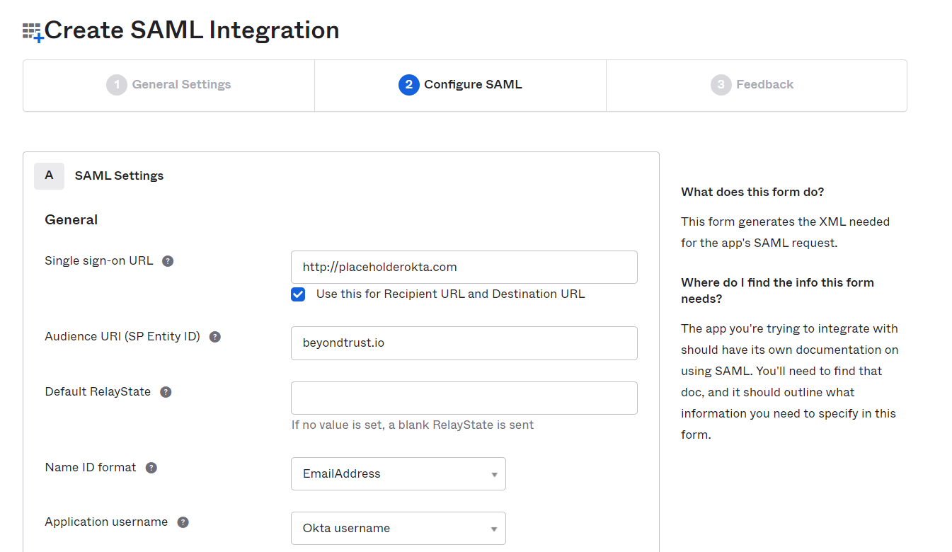 Configure Okta As An Identity Provider