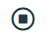 The icon allowing you to stop a command shell session.